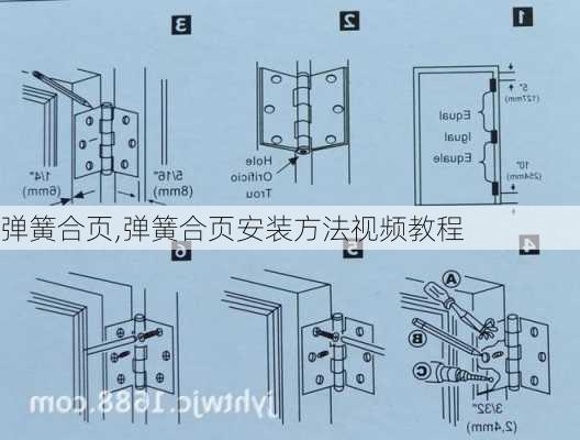 弹簧合页,弹簧合页安装方法视频教程-第3张图片-求稳装修网