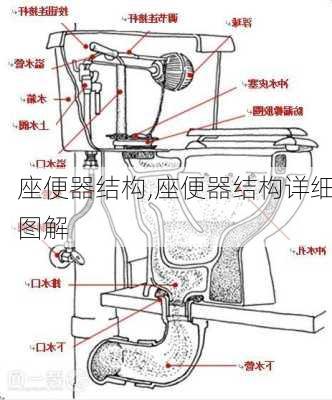 座便器结构,座便器结构详细图解