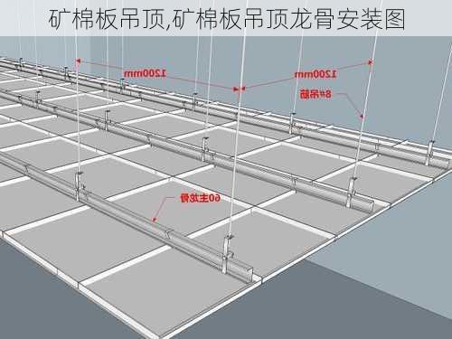 矿棉板吊顶,矿棉板吊顶龙骨安装图-第2张图片-求稳装修网