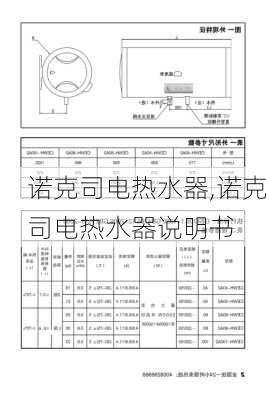 诺克司电热水器,诺克司电热水器说明书-第1张图片-求稳装修网