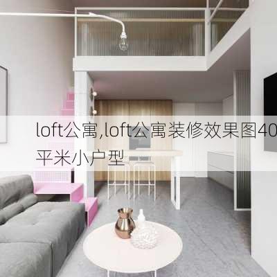 loft公寓,loft公寓装修效果图40平米小户型-第2张图片-求稳装修网