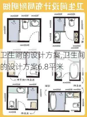 卫生间的设计方案,卫生间的设计方案6.8平米-第1张图片-求稳装修网