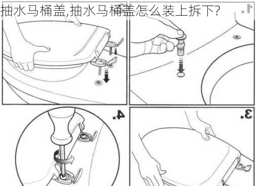 抽水马桶盖,抽水马桶盖怎么装上拆下?-第3张图片-求稳装修网