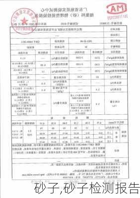 砂子,砂子检测报告-第3张图片-求稳装修网