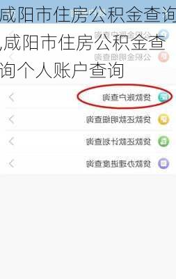 咸阳市住房公积金查询,咸阳市住房公积金查询个人账户查询-第3张图片-求稳装修网