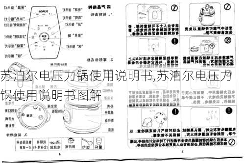 苏泊尔电压力锅使用说明书,苏泊尔电压力锅使用说明书图解