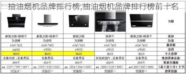 抽油烟机品牌排行榜,抽油烟机品牌排行榜前十名-第2张图片-求稳装修网