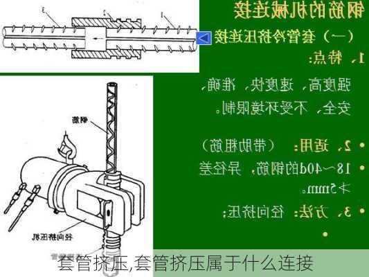 套管挤压,套管挤压属于什么连接-第3张图片-求稳装修网