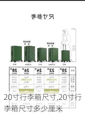 20寸行李箱尺寸,20寸行李箱尺寸多少厘米-第3张图片-求稳装修网