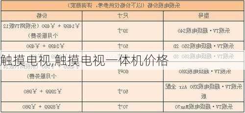 触摸电视,触摸电视一体机价格-第3张图片-求稳装修网