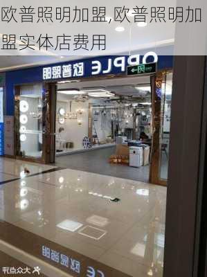 欧普照明加盟,欧普照明加盟实体店费用