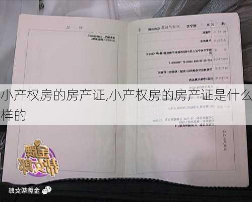 小产权房的房产证,小产权房的房产证是什么样的-第2张图片-求稳装修网