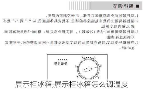 展示柜冰箱,展示柜冰箱怎么调温度-第1张图片-求稳装修网