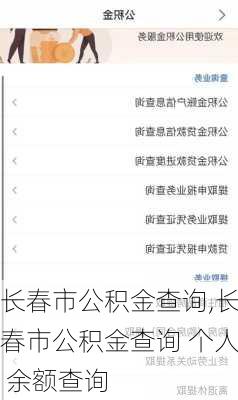 长春市公积金查询,长春市公积金查询 个人 余额查询-第2张图片-求稳装修网