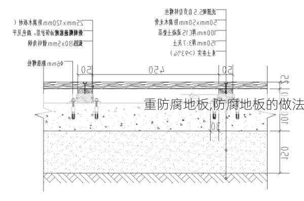 重防腐地板,防腐地板的做法