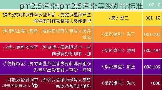 pm2.5污染,pm2.5污染等级划分标准-第2张图片-求稳装修网