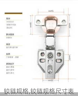 铰链规格,铰链规格尺寸表-第3张图片-求稳装修网