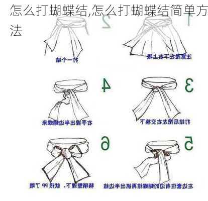 怎么打蝴蝶结,怎么打蝴蝶结简单方法-第1张图片-求稳装修网