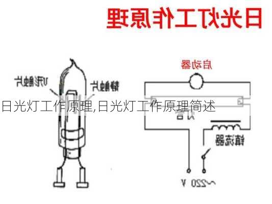 日光灯工作原理,日光灯工作原理简述