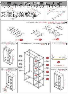 简易布衣柜,简易布衣柜安装视频教程-第1张图片-求稳装修网