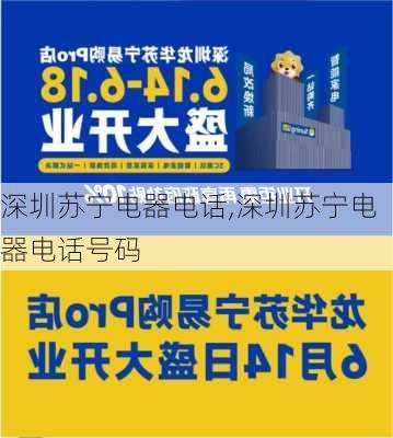 深圳苏宁电器电话,深圳苏宁电器电话号码-第2张图片-求稳装修网