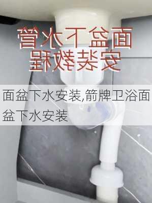 面盆下水安装,箭牌卫浴面盆下水安装-第2张图片-求稳装修网