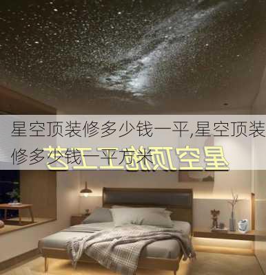 星空顶装修多少钱一平,星空顶装修多少钱一平方米-第3张图片-求稳装修网