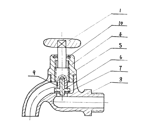 水龙头的结构,水龙头的结构图-第3张图片-求稳装修网
