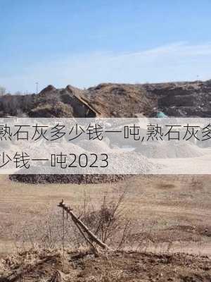 熟石灰多少钱一吨,熟石灰多少钱一吨2023-第3张图片-求稳装修网