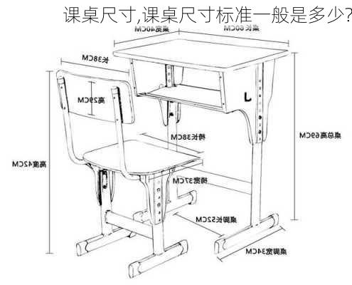 课桌尺寸,课桌尺寸标准一般是多少?-第2张图片-求稳装修网