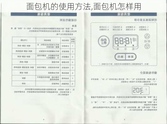 面包机的使用方法,面包机怎样用-第3张图片-求稳装修网