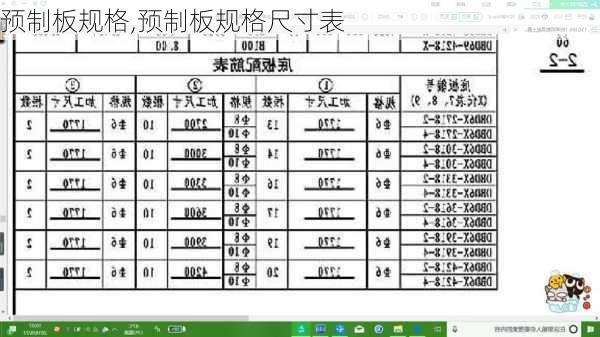 预制板规格,预制板规格尺寸表-第2张图片-求稳装修网