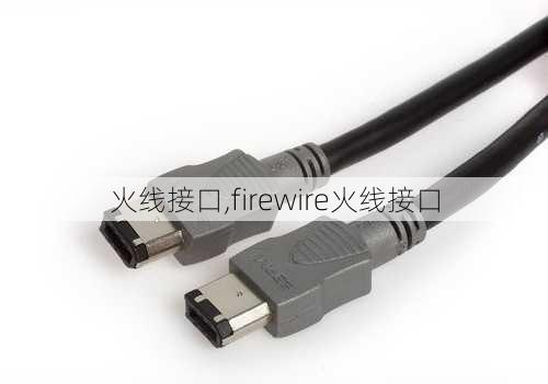 火线接口,firewire火线接口-第3张图片-求稳装修网