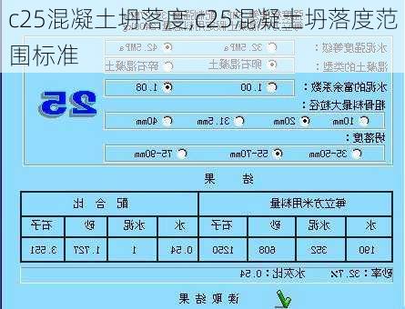 c25混凝土坍落度,c25混凝土坍落度范围标准-第3张图片-求稳装修网