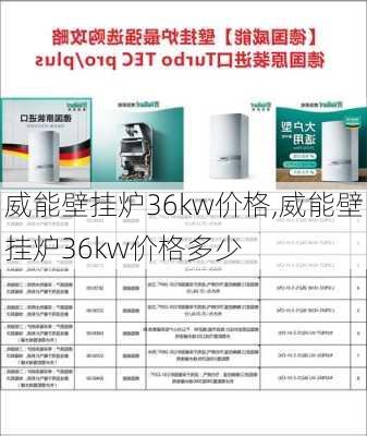 威能壁挂炉36kw价格,威能壁挂炉36kw价格多少-第1张图片-求稳装修网