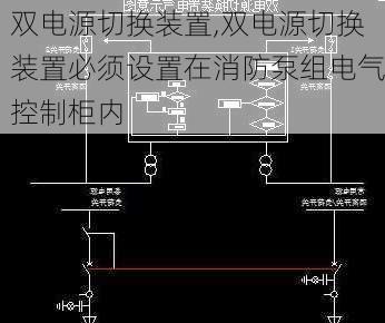 双电源切换装置,双电源切换装置必须设置在消防泵组电气控制柜内-第2张图片-求稳装修网