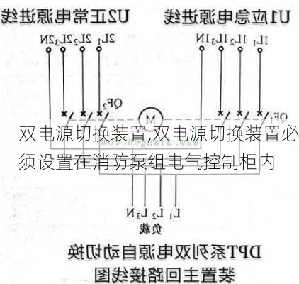 双电源切换装置,双电源切换装置必须设置在消防泵组电气控制柜内-第3张图片-求稳装修网