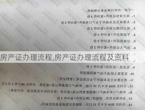 房产证办理流程,房产证办理流程及资料-第1张图片-求稳装修网