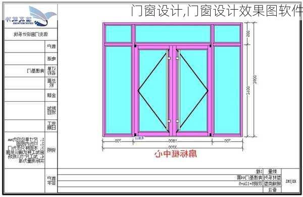 门窗设计,门窗设计效果图软件-第3张图片-求稳装修网