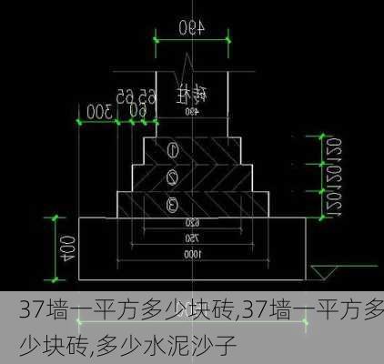 37墙一平方多少块砖,37墙一平方多少块砖,多少水泥沙子-第1张图片-求稳装修网