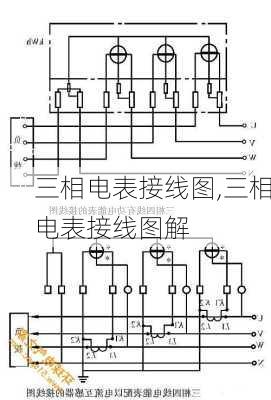 三相电表接线图,三相电表接线图解-第3张图片-求稳装修网