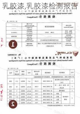 乳胶漆,乳胶漆检测报告-第2张图片-求稳装修网