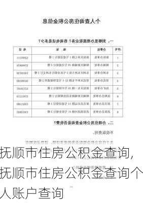 抚顺市住房公积金查询,抚顺市住房公积金查询个人账户查询-第2张图片-求稳装修网