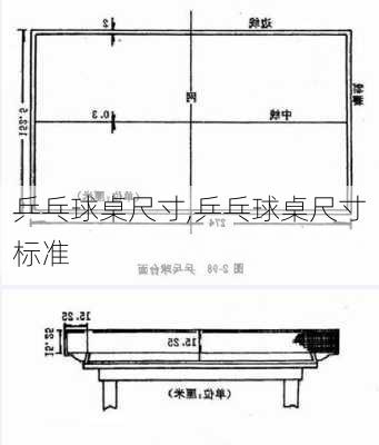 乒乓球桌尺寸,乒乓球桌尺寸标准-第1张图片-求稳装修网