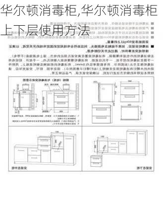 华尔顿消毒柜,华尔顿消毒柜上下层使用方法-第3张图片-求稳装修网