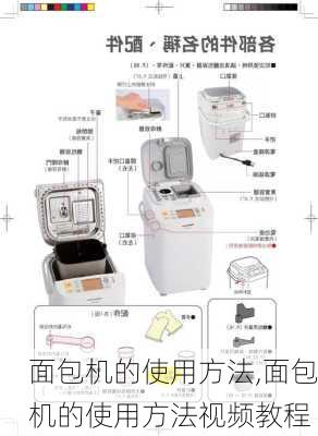 面包机的使用方法,面包机的使用方法视频教程-第3张图片-求稳装修网