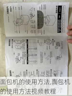 面包机的使用方法,面包机的使用方法视频教程-第2张图片-求稳装修网