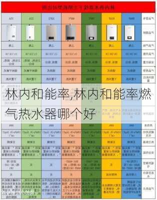 林内和能率,林内和能率燃气热水器哪个好-第1张图片-求稳装修网