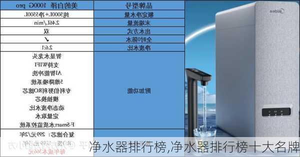 净水器排行榜,净水器排行榜十大名牌-第2张图片-求稳装修网