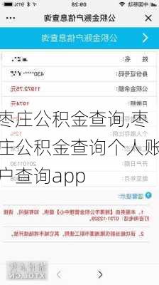 枣庄公积金查询,枣庄公积金查询个人账户查询app-第2张图片-求稳装修网